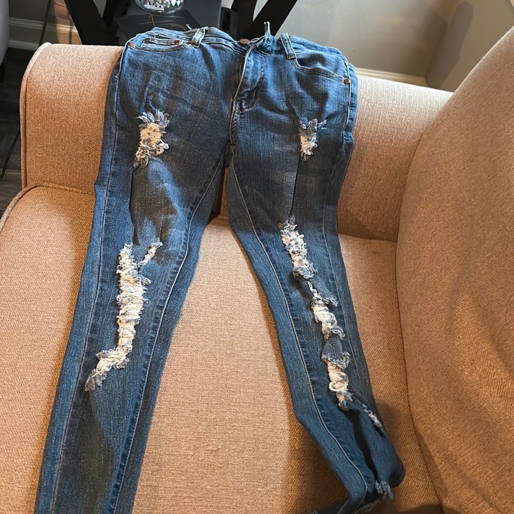 Fashion nova denim jeans